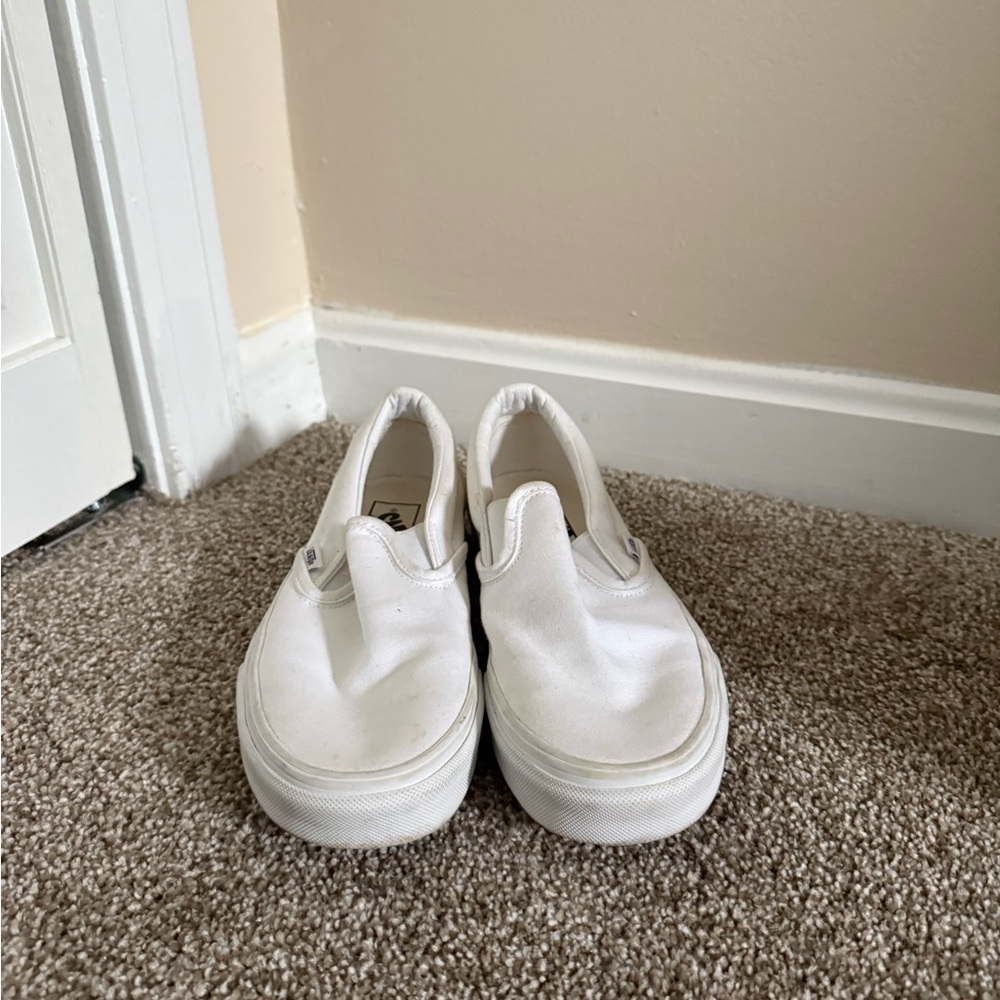 Classic White Slip-On Vans